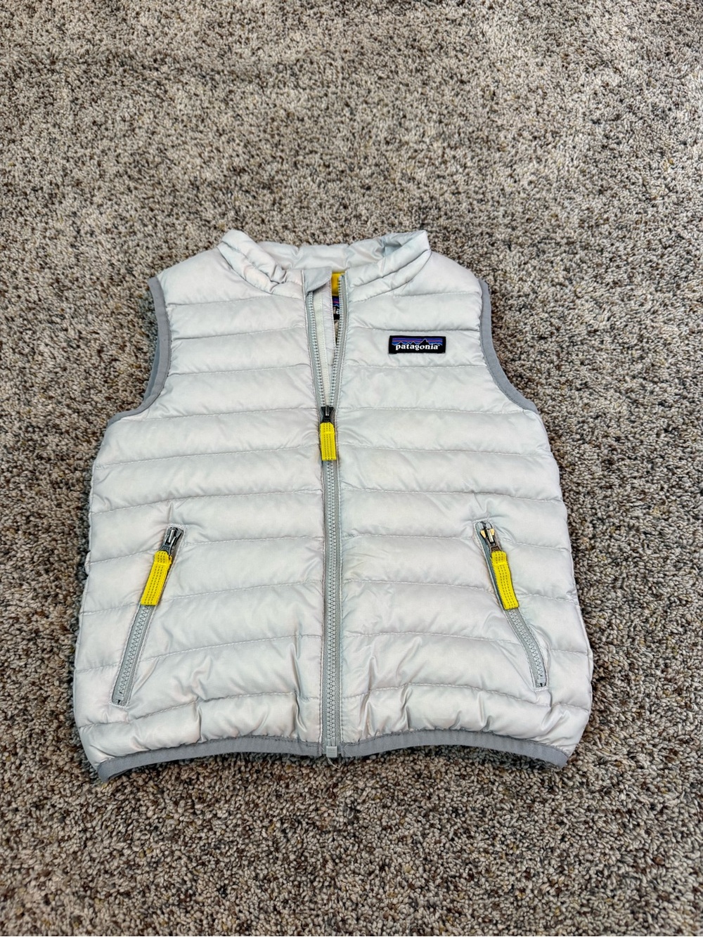 Patagonia Toddler Down Sweater Vest Puffer Full-Zip Jacket — Size 3T